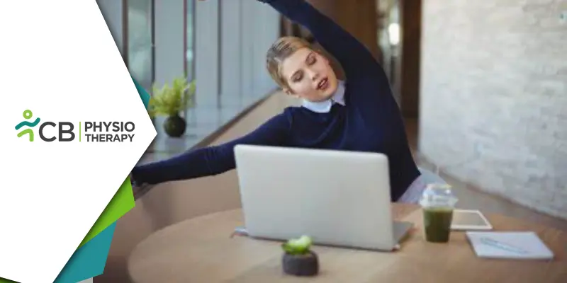 Stay Flexible At Work | 5 Easy Desk Stretches To Relieve Tension & Stiffness