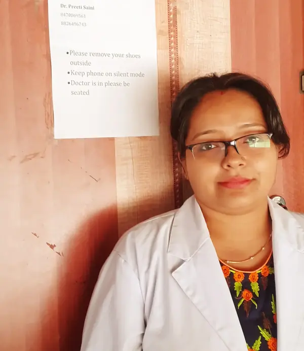 Dr. Preeti Saini, Physiotherapist